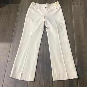 Ann Taylor loft cream colored pants